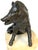 Grand Tour Bronze Reduction Il Porcellino “Borghese Boar” Carved Alabaster Base For Sale - Image 4 of 18