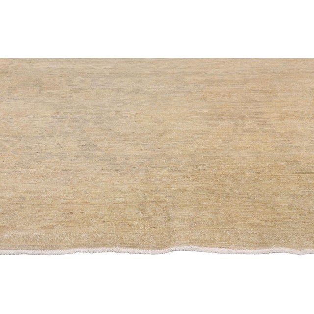 Vintage Pakistani Oushak Rug, 07'10 X 09'10 For Sale - Image 4 of 10