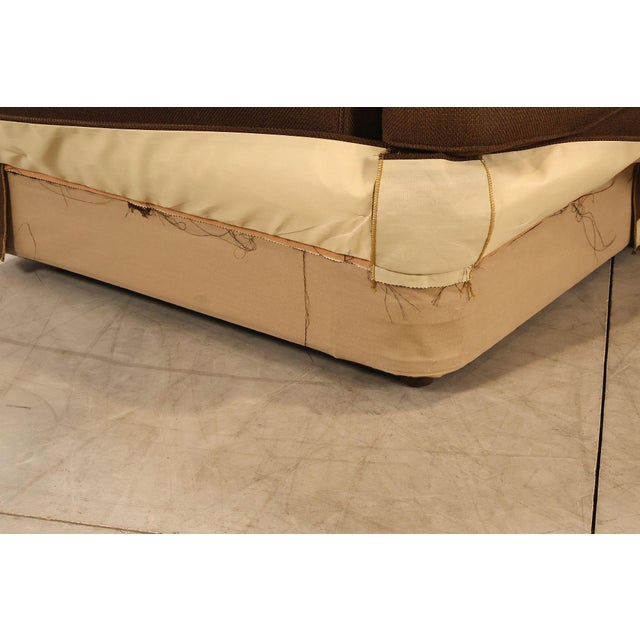 Brown Sherrill Furniture Left-Facing Sectional Sofa For Sale - Image 8 of 18