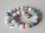 We present to you a romantic, delicate, and exquisite necklace. It measures 19 inches (48 cm) in length, featuring rare,...