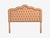 Traditional, Kingsize Tufted Headboard, Scalamandré Rose Pink Silk, USA, 1960s Add timeless sophistication to your bedroom...