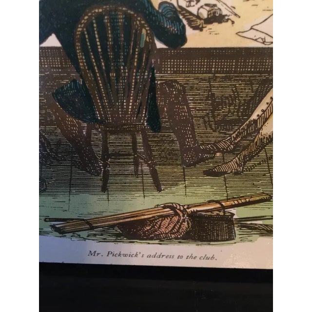 Early 20th Century Vintage English Traditional Charles Dickens Pictures From His Classic Stories - Set of 3 For Sale - Image 5 of 9
