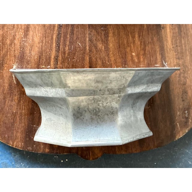 Wood Vintage Regency Faceted Lavabo For Sale - Image 7 of 8