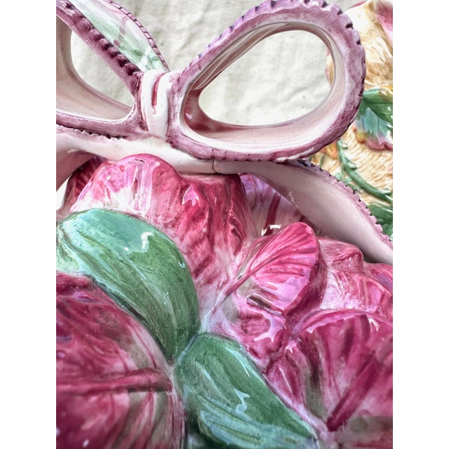 Fitz & Floyd Blackberry Rabbit Cookie Jar For Sale In Palm Springs - Image 6 of 10