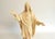 A large and highly atmospheric French plaster Sacred Heart of Jesus statue, measuring 68 cm high and 35 cm wide. Executed...