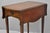 Vintage Baker Hepplewhite Style Mahogany Pembroke Dropleaf Lamp Side Table For Sale - Image 12 of 17