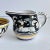 Tribal Siena Italy Creamer & Sugar Bowl Set Italian Deruta Pottery Sitting Deer Stag For Sale - Image 3 of 12