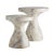 Gray Arteriors Home Small Serafina Accent Table in Sahara Faux Marble For Sale - Image 8 of 8