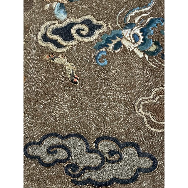 Japanese Silk Embroidery Tapestry Meiji Period For Sale In Atlanta - Image 6 of 18