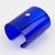Courreges Paris Cobalt Blue Acrylic Lucite Cuff Bangle Bracelet For Sale - Image 10 of 10