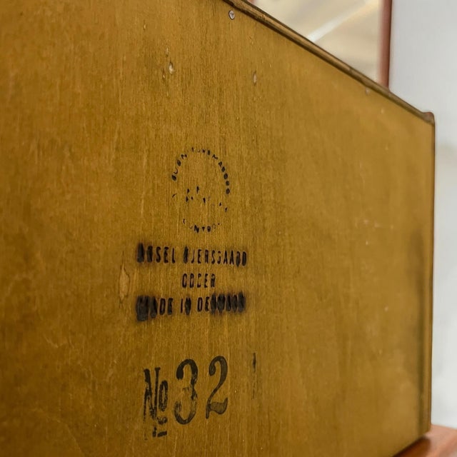 Danish teak entryway set designed by aksel kjersgaard and produced by odder møbelfabrik, c. 1960s. the modular ensemble...