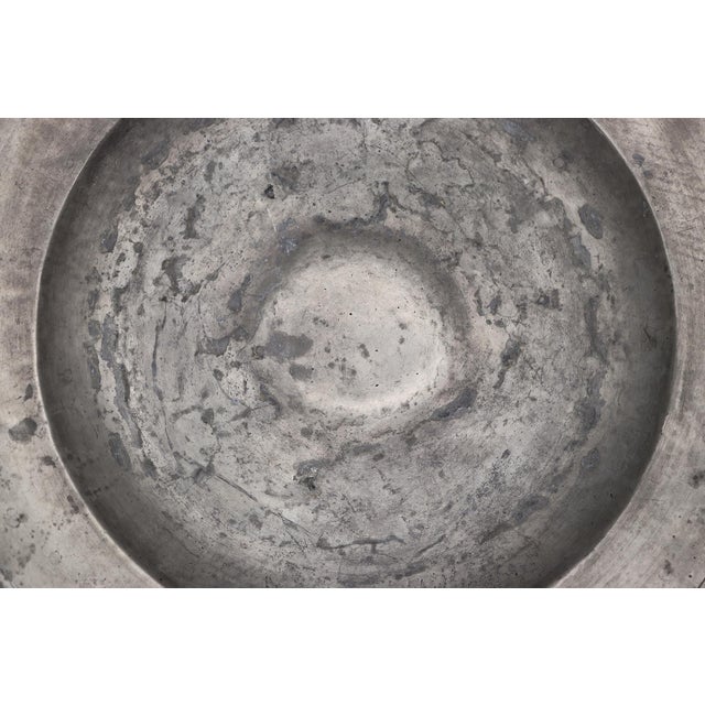 Large Alms Dish, Pewter, Germany, 18th Century For Sale - Image 11 of 16