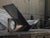 Black Lineae Chaise Lounge in Blended Iron and Italian Leather by D´ARK Atelier For Sale - Image 8 of 18