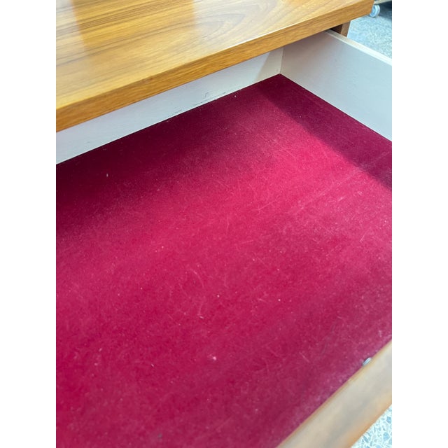 Brown Mid-Century Walnut Sideboard, Germany, 1960s For Sale - Image 8 of 11