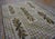 American 1930s Ivory Cream Floral Folk Art Holly Antique American Hooked Rug For Sale - Image 3 of 15