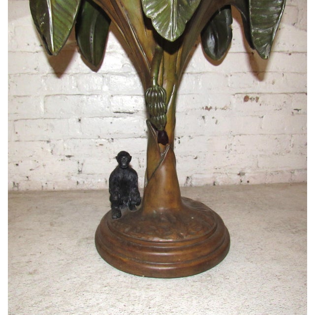 Palm Tree Side Table For Sale - Image 4 of 9