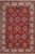 Shabby Chic Tribal Super Kazak Red/Beige Wool Rug - 5'7'' X 8'9'' For Sale - Image 10 of 10
