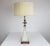 1950s Stiffel Lenox Porcelain Obelisk and Brass Table Lamp For Sale - Image 13 of 13