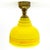 The pendant lamp was produced in the 70s. The construction is brass, glass lampshade. It is preserved in very good...