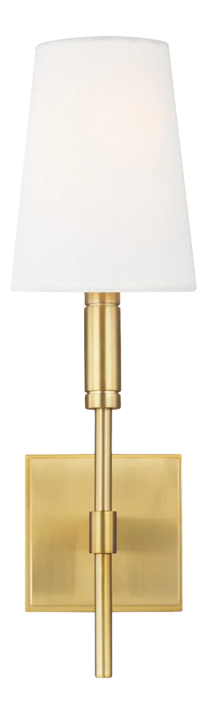 Thomas O'Brien by Visual Comfort Studio Beckham Classic Sconce, Brass