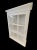 1980s Vintage Large 9 Glass Panel Wood Wall Storage Medicine Bathroom Cabinet For Sale - Image 5 of 9