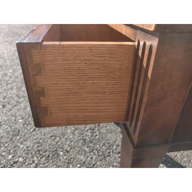 Brown Mid 20th Century Vintage Mid-Century Tiered Side Table For Sale - Image 8 of 11