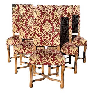 Louis XIV Style Chairs, Set of 6 For Sale