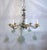 1930's Decorative Black and Bronze Chandelier For Sale - Image 11 of 11