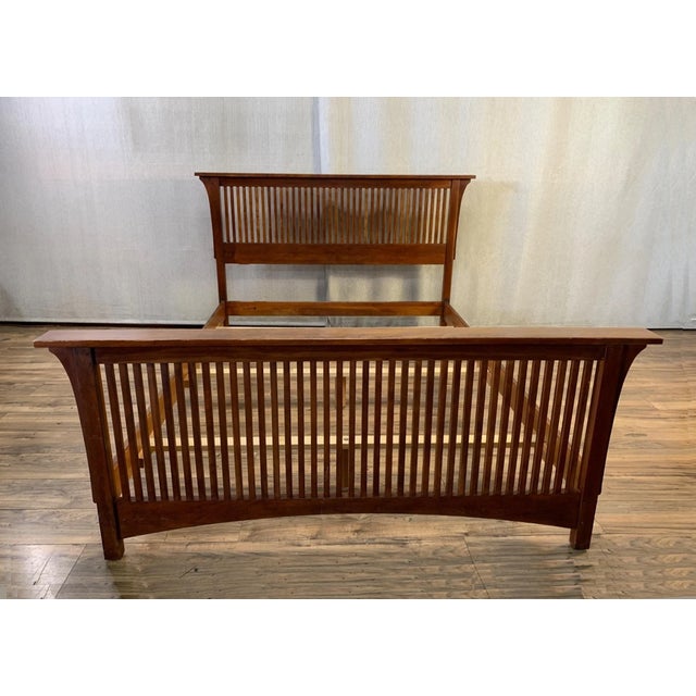 Gorgeous Bed Frame in Good Vintage Condition. Solid and Firm. Wear is usual for its age. Please study the photos and ask...