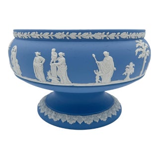 Vintage Wedgwood Imperial Augur's Bowl, 1956, Light Blue For Sale