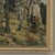 Antique Framed Oil Painting on Canvas by Arthur H. Maillien (1888-1962) 'Sunlit Trees' For Sale - Image 9 of 15