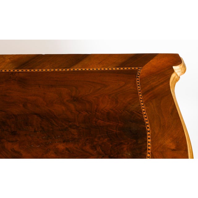 Antique Venetian Walnut and Giltwood Commodes, 1890s, Set of 2 For Sale - Image 6 of 18