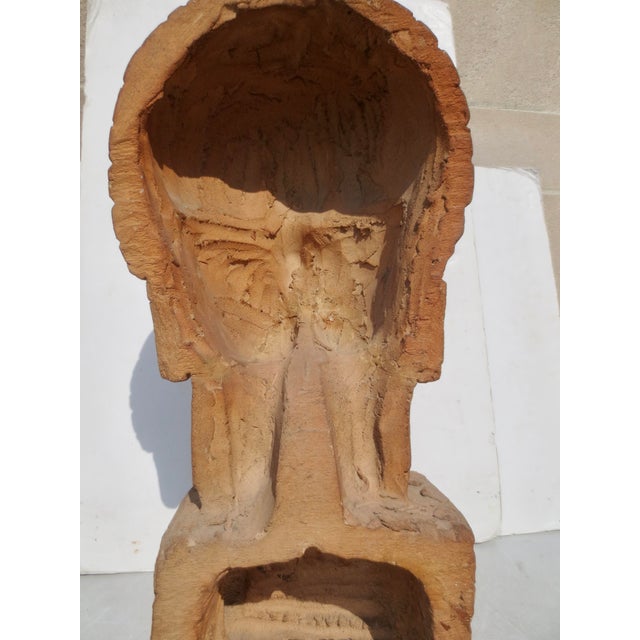 Unique Terra Cotta by Marcel Andre Bouraine Dated 1930 For Sale - Image 9 of 14