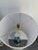 Mid Century Style White & Blue Drip Lamps - Pair. For Sale - Image 10 of 11