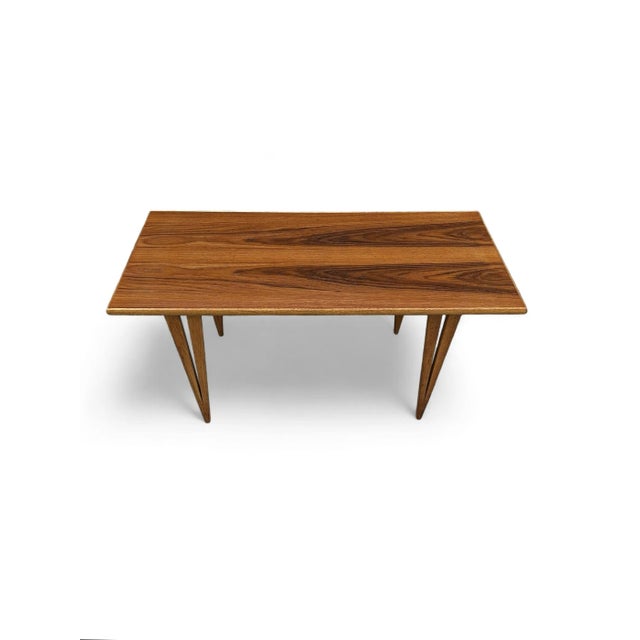 Mid-Century Coffee Table in Teak For Sale - Image 5 of 11