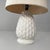 Italian Modern Ananas Shape Table Lamp in White Ceramic, 1970s For Sale - Image 6 of 7