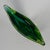 Glass Murano Sommerso Vase in Green and Yellow-Amber Glass, 1960s For Sale - Image 7 of 15