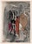 Georges Braque (1885-1954) Bullfighter Original Lithograph Year: 1955 Printer: Mourlot Frères for Tériade Size: 357 x 267...