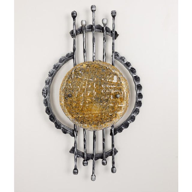 Mid-Century Murano Wall Sconce attributed to Tom Ahlström and Hans Ehrlich, 1960s For Sale - Image 10 of 14