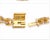 Modern 10k Yellow Gold 7 5/8 CTW Natural Diamond Designer Link Necklace, 24 In. For Sale - Image 3 of 8