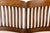Brown 19th Century English Oak Double Chair-Back Settee For Sale - Image 8 of 9