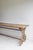 19th French Oak & Iron Console Table For Sale - Image 4 of 10