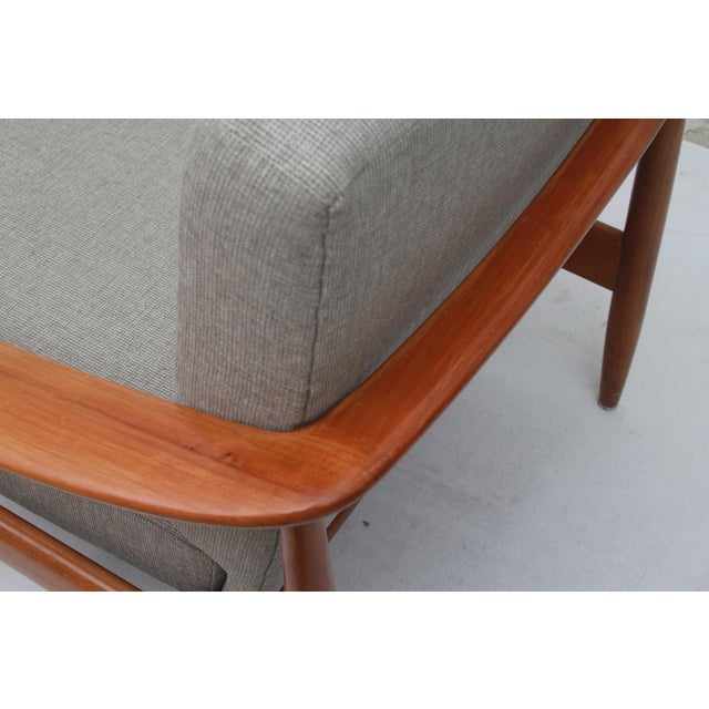 Vintage Lounge Chair in Cherry Wood by Walter Knoll, 1965 For Sale - Image 11 of 13