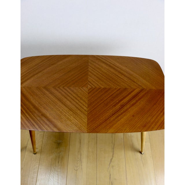 Vintage Swedish Coffee Table in Walnut, 1970s For Sale - Image 3 of 13