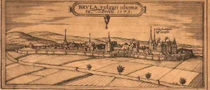 Brula - Original Etching by George Braun - Late 16th Century Late 16th Century