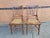 Pair of Victorian Walnut Carved and Spindle Cane Seat Side Chairs For Sale - Image 4 of 10