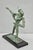Mid 20th Century Estelle Goodman Brutalist Mid Century Modern Bronze Dancing Man Sculpture For Sale - Image 10 of 15