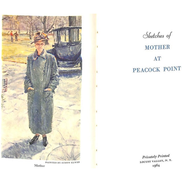 Traditional "Sketches of Mother at Peacock Point" 1964 For Sale - Image 3 of 8