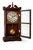 Late 20th Century PPL 31-Day Wall Clock With Pendulum Window, Wood Case (Traditional Mechanical Style) Measurements: 26" H × 12" W × 5.5" D For Sale - Image 4 of 8