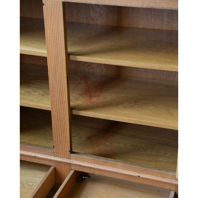 1970s 1970s Henning Kjærnulf Attributed Danish Oak Cabinet For Sale - Image 5 of 8